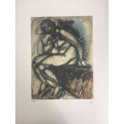Joan Miro Lithografie off set 56x76 cm gecertificeerd