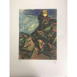 Litografia Joan Miro off set 56x76 cm certificada