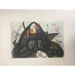 Litografia Joan Miro off set 56x76 cm certificada