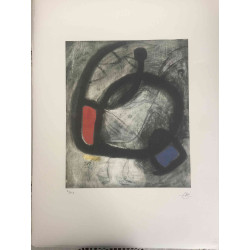 Litografia Joan Miro off set 56x76 cm certificada