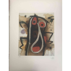 Litografia Joan Miro off set 56x76 cm certificada