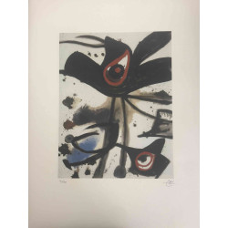 Litografia Joan Miro off set 56x76 cm certificada