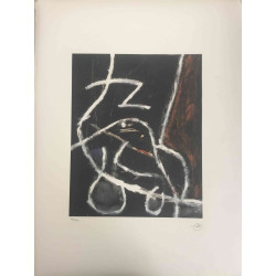 Joan Miro Lithografie off set 56x76 cm gecertificeerd