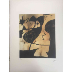Litografia Joan Miro off set 56x76 cm certificada