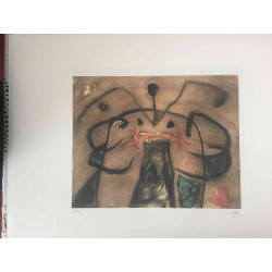 Conjunt de litografia de Joan Miró 56x76 cm certificat