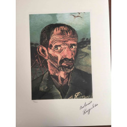 Antonio Ligabue litho off set 50x70 cm