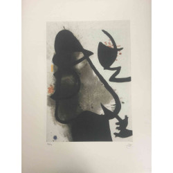 Litografia Joan Miro off set 56x76 cm certificada