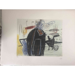 Joan Miró Litografía off set 56x76 cm certificada