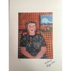 Antonio Ligabue litho off set 50x70 cm
