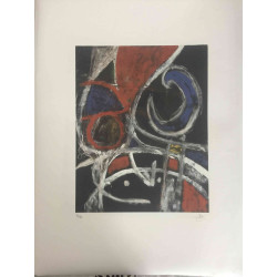 Litografia Joan Miro off set 56x76 cm certificada