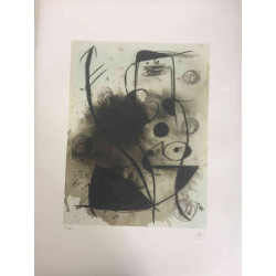 Litografia Joan Miro off set 56x76 cm certificada