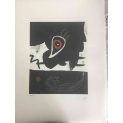 Joan Miro 56x76 cm-ko ziurtagiria