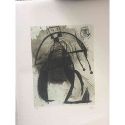 Joan Miro Lithografie off set 56x76 cm gecertificeerd