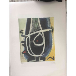 Joan Miro Litografia offsetowa 56x76 cm certyfikowana