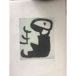 Joan Miro Lithographie hors set 56x76 cm certifiée