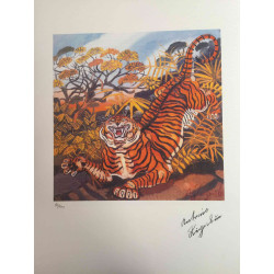 Antonio Ligabue litho off set 50x70 cm