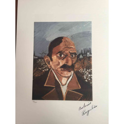 Antonio Ligabue litho off set 50x70 cm