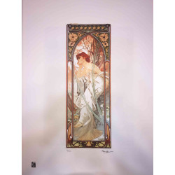 Set de litografía Alphonse Mucha 50x70 cm