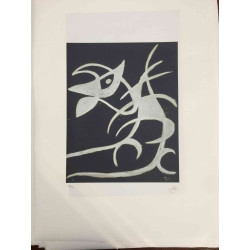 Conjunt de litografia de Joan Miró 56x76 cm certificat
