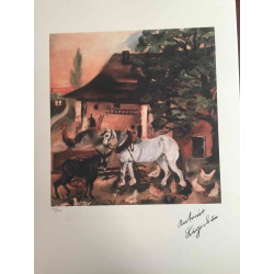 Antonio Ligabue litho off set 50x70 cm