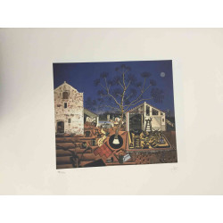 Joan Miro Lithograph off set 56x76 cm certified