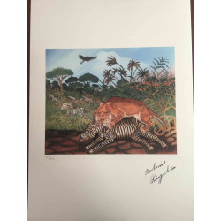 Antonio Ligabue litho off set 50x70 cm