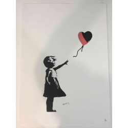 Banksy Litografia off set cm 50x70 edizione POW