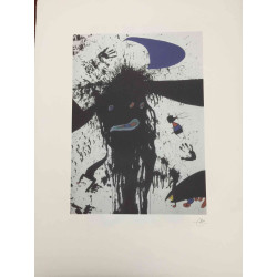 Joan Miro Litografia offsetowa 56x76 cm certyfikowana