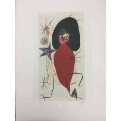 Conjunt de litografia de Joan Miró 56x76 cm certificat