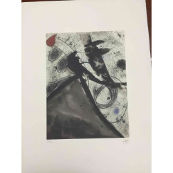 Joan Miro Lithograph off set 56x76 cm certified