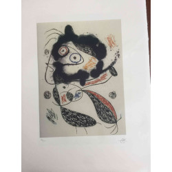 Conjunt de litografia de Joan Miró 56x76 cm certificat