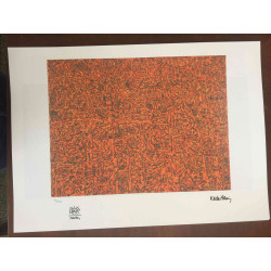 Set de litografia Keith Haring 50x70 cm certificat