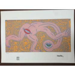 Set de litografia Keith Haring 50x70 cm certificat