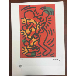 Set de litografia Keith Haring 50x70 cm certificat