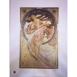 Set de litografía Alphonse Mucha 50x70 cm