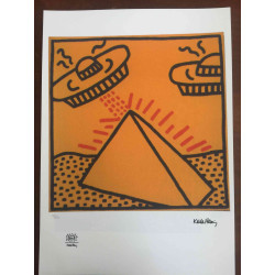 Set de litografia Keith Haring 50x70 cm certificat