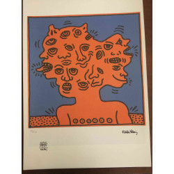 Set de litografia Keith Haring 50x70 cm certificat