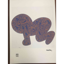 Set de litografia Keith Haring 50x70 cm certificat