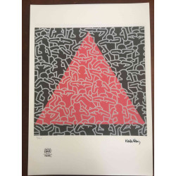 Set de litografia Keith Haring 50x70 cm certificat