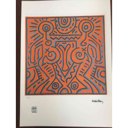 Set de litografia Keith Haring 50x70 cm certificat