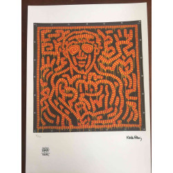 Set de litografia Keith Haring 50x70 cm certificat