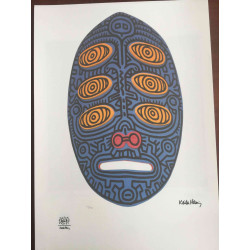 Keith Haring Lithografie off set 50x70 cm gecertificeerd
