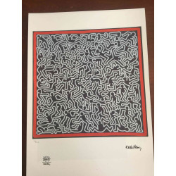 Set de litografia Keith Haring 50x70 cm certificat