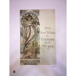 Set de litografía Alphonse Mucha 50x70 cm