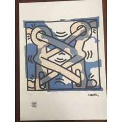 Set de litografia Keith Haring 50x70 cm certificat