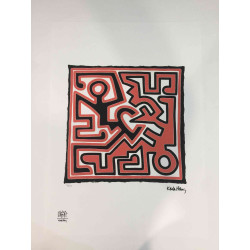 Set de litografia Keith Haring 50x70 cm certificat