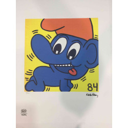 Set de litografia Keith Haring 50x70 cm certificat