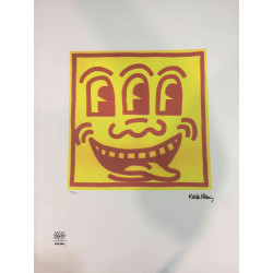 Set de litografia Keith Haring 50x70 cm certificat