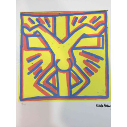 Set de litografia Keith Haring 50x70 cm certificat