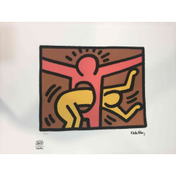 Set de litografia Keith Haring 50x70 cm certificat